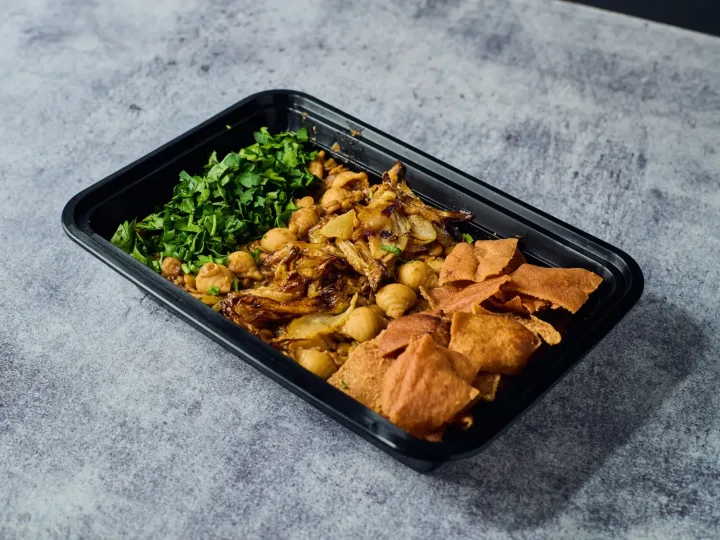 Vegetarian catering selection