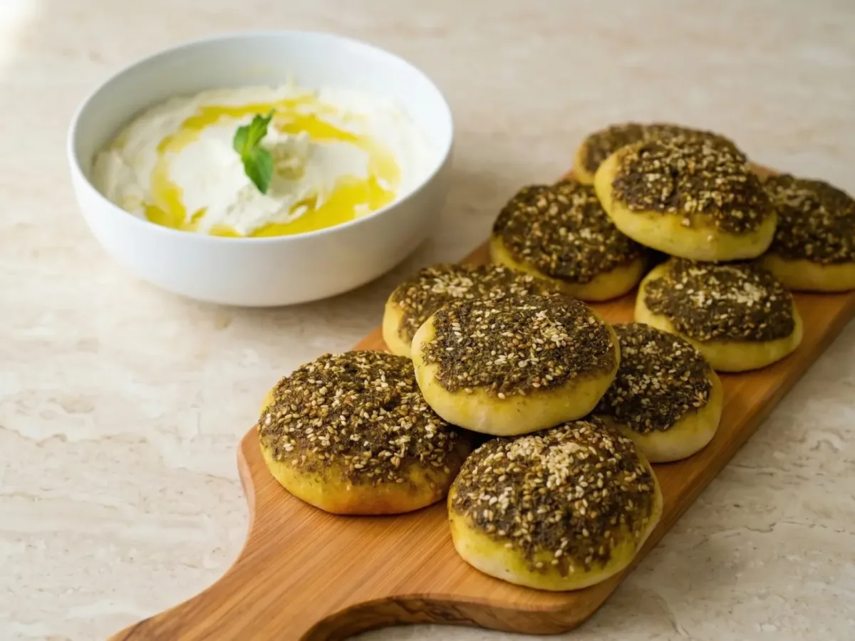 Za'atar Fatayer dish photo