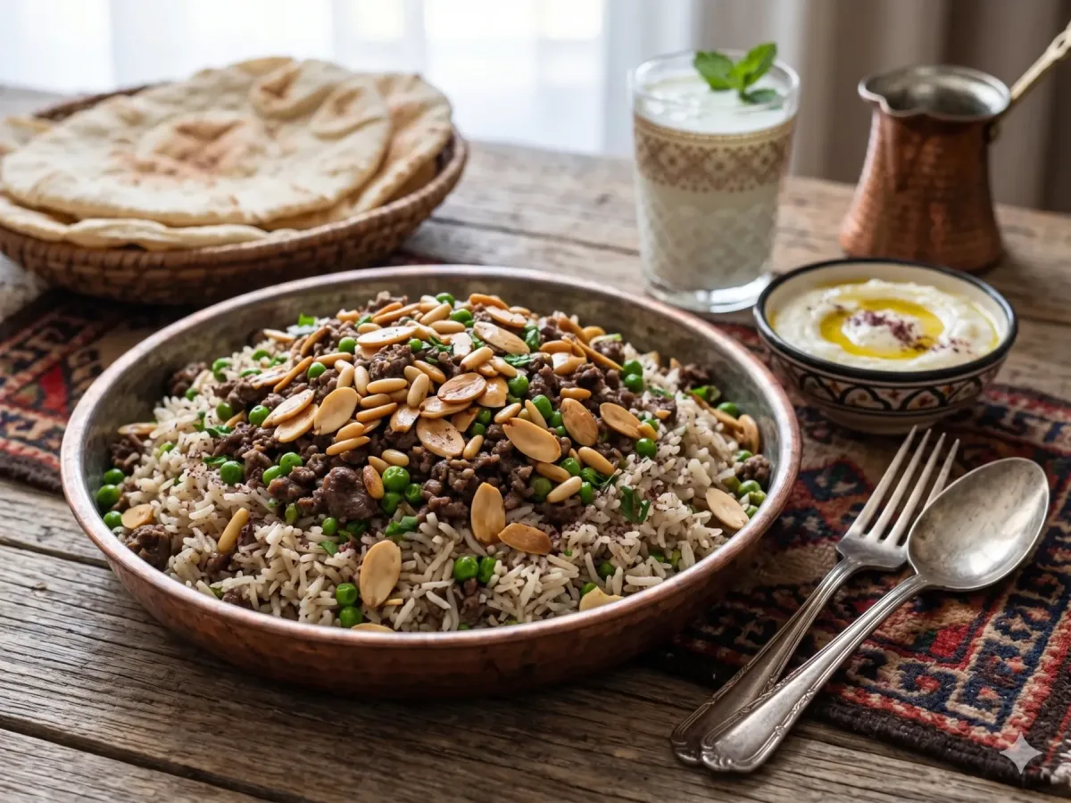 Ouzi Rice dish photo