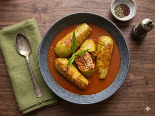 Stuffed Zucchini Veg