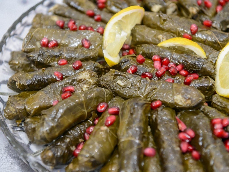 Grape leaves